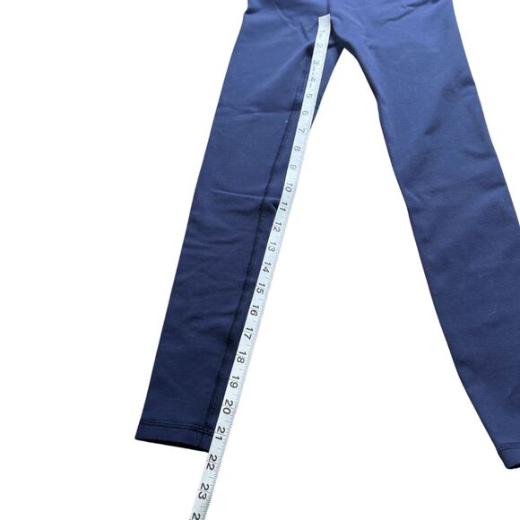 Ivivva Girl's High Waisted Active Pull On Stretch Skinny Leggings Blue Size 7 - Picture 7 of 8